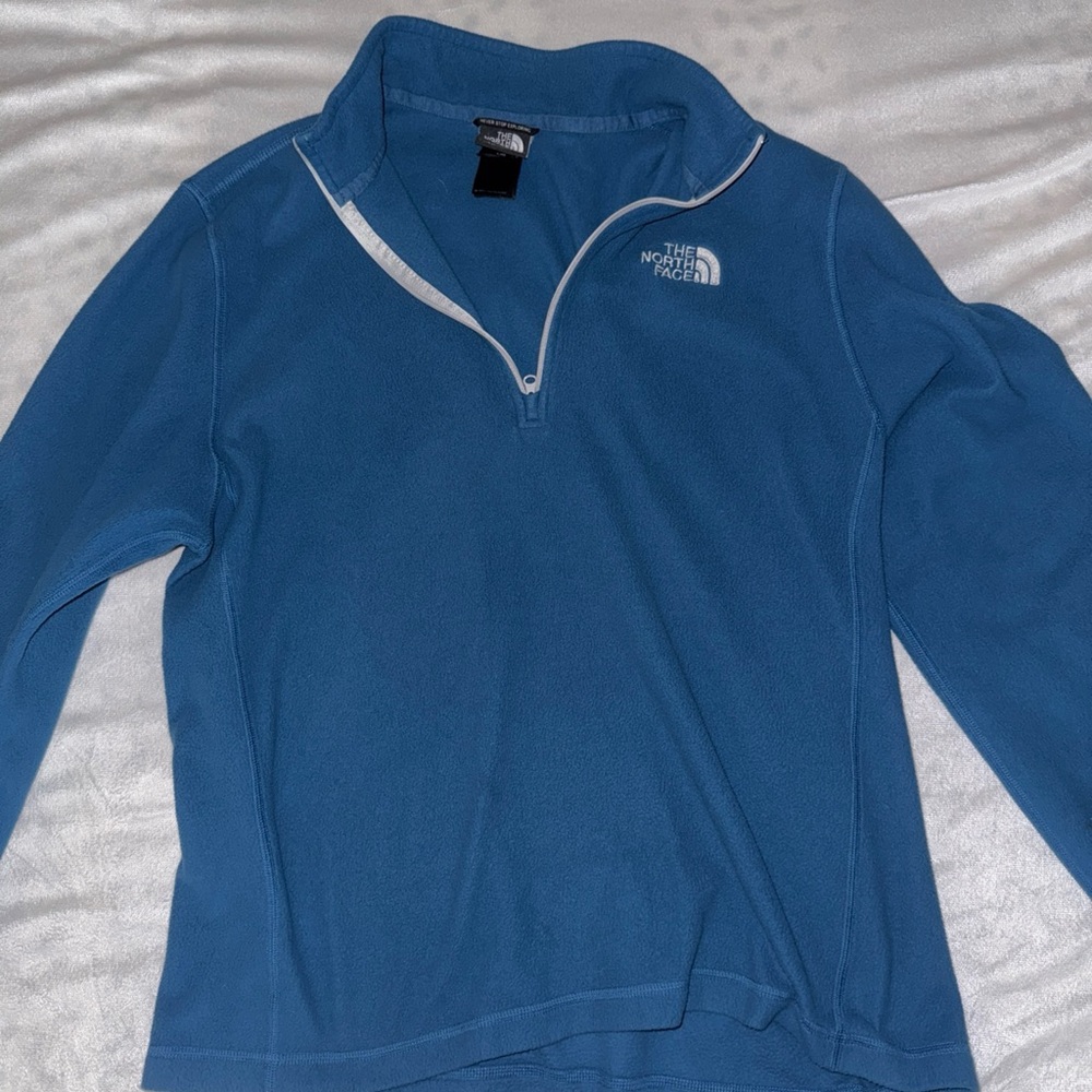The North Face Blue Quarter-Zip Pullover